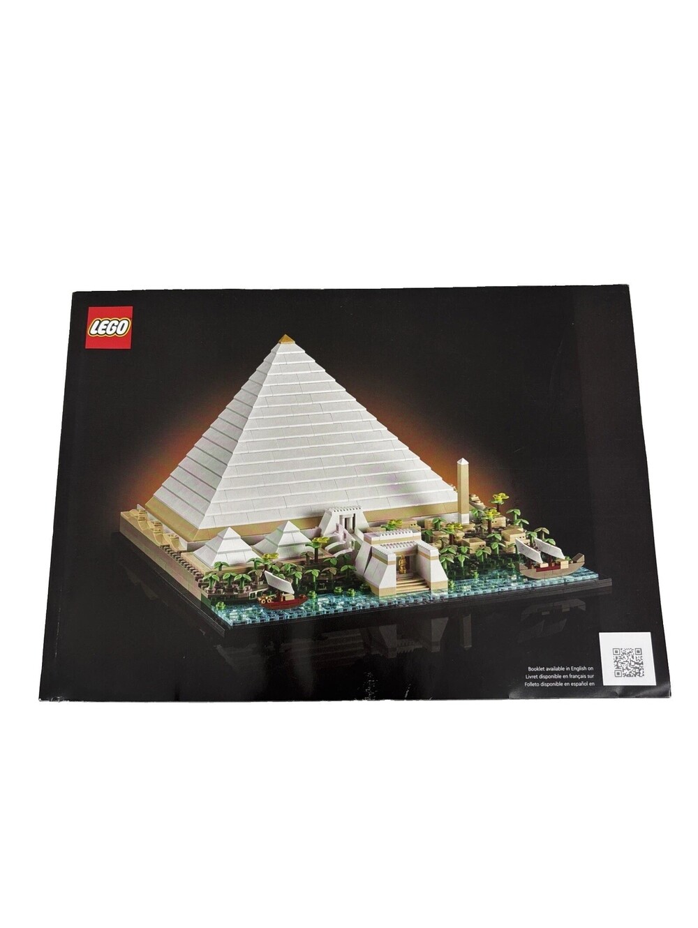 Lego 21058 Architecture Great Pyramid of Giza Manual Only Instruction Book